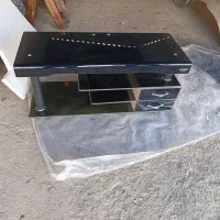 میز تلویزیون شیشه ای