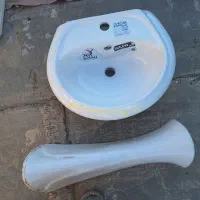 روشویی تمیز و نو ترمیم شده