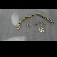 طلای بدون اجرت دستبند و پلاک زنجیر