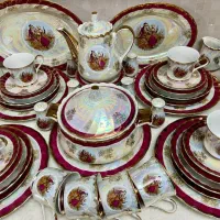 سرویس 12 نفره دانسی آنتیک مرمری یاماسن ژاپن