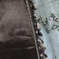 دکور پرده مخمل|پرده، رانر، رومیزی|تهران, آبشار تهران (دریاچه)|دیوار