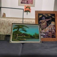 تابلو آرش کمانگیر ومنظره|تابلو، نقاشی، عکس|شیراز, شهرک فرهنگیان|دیوار