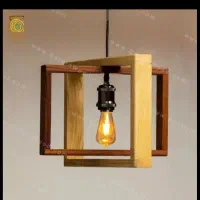 لوسترچوبی|لوستر و چراغ آویز|طبس, |دیوار