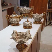 ظروف دکوری زیر خاکی سرویس پذیرایی زیرخاکی