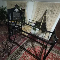 تخت خواب دوطبقه فلزی|تخت و سرویس خواب|مشهد, گرجی علیا|دیوار