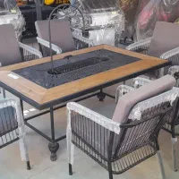 مبلمان باغی و مبلمان ویلایی طرح ذولیبن فائو لیر bj|مبلمان خانگی و میز عسلی|چهارباغ, |دیوار