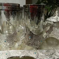 استکان و سینی چای