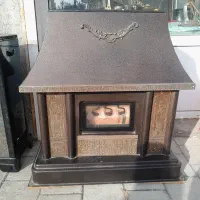 بخاری شومینه وبرقی  فن دار وساده