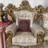 مبلمان سلطنتی با نهار خوری چوب راش