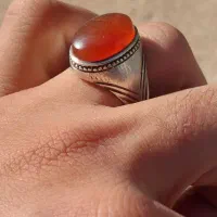 انگستر عقیق یمنی کهنه|جواهرات|اهواز, شهرک پیام|دیوار