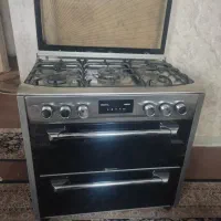 اجاق گاز طرح فر استیل