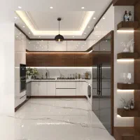 طراحی سه بعدی دکوراسیون کابینت تری دی مکس تریدی 3d|خدمات پیشه و مهارت|تهران, استاد معین|دیوار