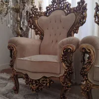 مبل استیل شیک و پارچه ترک|مبلمان خانگی و میز عسلی|بروجرد, |دیوار