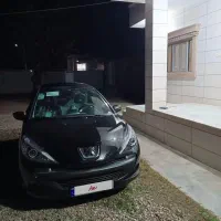 پژو 207 مشکی پانا رینگ صفر خشک