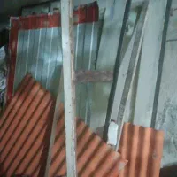 درب فلزی سه لنگه حیاط بادرجه مقاومت کم تامتوسط