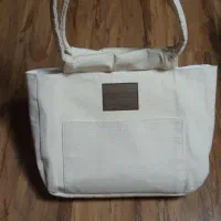 کیف پارچه‌ای دست‌دوز و آستر‌دار ،کار دست ، تک