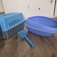 باکس گربه، ظرف خاک گربه، بیلچه خاک گربه