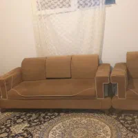 فروش مبل 7 نفره سالم و تمیز|مبلمان خانگی و میز عسلی|کلاردشت, |دیوار