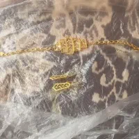 طلای نو دستبند و گوشواره۵ درصد