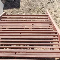 پله آهنی پاگرد پله درب|مصالح و تجهیزات ساختمان|نظرآباد, شهرک بزرگمهر|دیوار