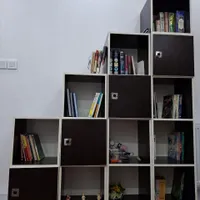 کتابخانه ۴تیکه مجزا از هم|کتابخانه، شلف، قفسه‌های دیواری|تهران, کیانشهر|دیوار