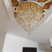 لوستر طلایی سقفی
