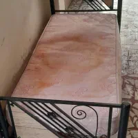 تخت فلزی تک نفره شیک و سالم|تخت و سرویس خواب|لنگرود, |دیوار