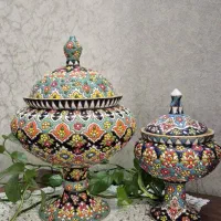 شکلات خوری میناکاری در طرح و رنگ و سایز های مختلف|صنایع دستی و سایر لوازم تزئینی|تهران, خلیج فارس|دیوار