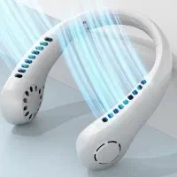 پنکه گردنی/شارژی دارای LED/پنکه