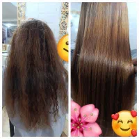 کراتینه پروتئینه موی بانوان ب کادری مجرب و با تخصص|خدمات آرایشگری و زیبایی|کوهدشت, |دیوار