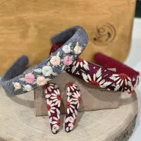 گوشواره وتل گلدوزی