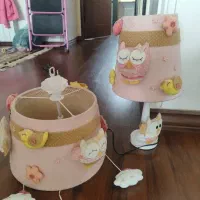 آباژور و چراغ سقفی مخصوص اتاق کودک و نوجوان