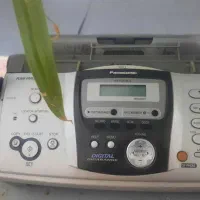 دستگاه فکس به همراه تلفن بی سیم سالم