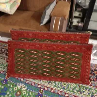 یک جفت پشتی دست بافت در حد نو ۲ ملیون|پشتی|بجنورد, |دیوار