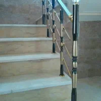 حفاظ استیل نرده استیل ،نرده چوبی مدرن،حفاظ ضد سرقت|خدمات پیشه و مهارت|الیگودرز, |دیوار