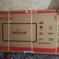 تلویزیون ال ای دی نشنال نو پلمپ توی کارتون۵۵ اینچ