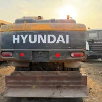 بیل میکانیکی  باچرخ لاستیکی