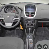 207 اتوماتیک سقف فلز آپشنال TU5Pمشکی|خودرو سواری و وانت|شیراز, زرهی|دیوار