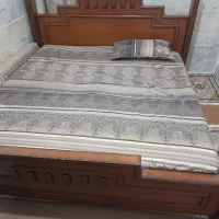 تخت خواب دونفره چوب اسپرت شیک