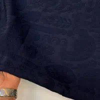 پارچه نو جنس ژاکارد پنبه ترک گل برجسته زیبا