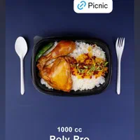 ظرف پلی پرو تک خانه و دوخانه ۱۰۰۰ سی سی طب پلاستیک|ظروف نگهدارنده، پلاستیکی، یکبارمصرف|اهواز, نادری|دیوار