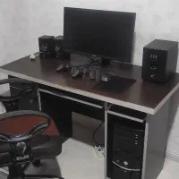 کامپیوتر خانگی کامل با میز و صندلی سالم|رایانه رومیزی|اردبیل, |دیوار