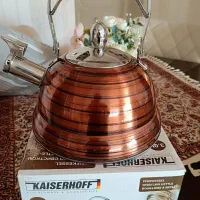دوعدد کتری استیل سه لیتروشش لیتر نوی نو|قوری، کتری، قهوه‌ساز دستی|تبریز, |دیوار