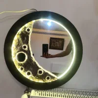 عکس آینه دکورلتیو ماه