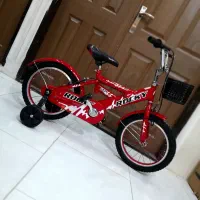 دوچرخه قرمز راکی ۱۶ درحد صفر خاص کاملا سالم