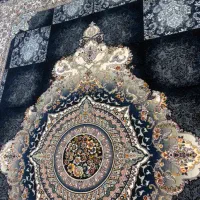 یک جفت فرش ۹ متری ۷۰۰ شانه درجه ۱ نو اکبند قسطی|فرش|قزوین, |دیوار