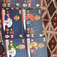 ۳۸ عدد کارت کیمدی فوتبالی نو و تمیز کم یاب