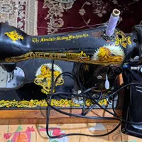 چرخ خیاطی قدیمی شیرنشان