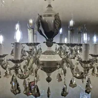 لوستر کلاسیک ۶ شاخه تازه خریده شده