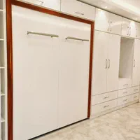 ساخت کمد دیواری|کتابخانه، شلف، قفسه‌های دیواری|رشت, ولکس|دیوار